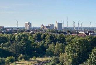 Blick über Husum