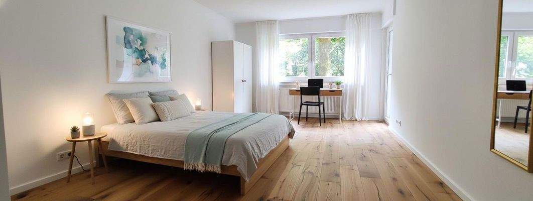 Möblierung beispielhaft. 