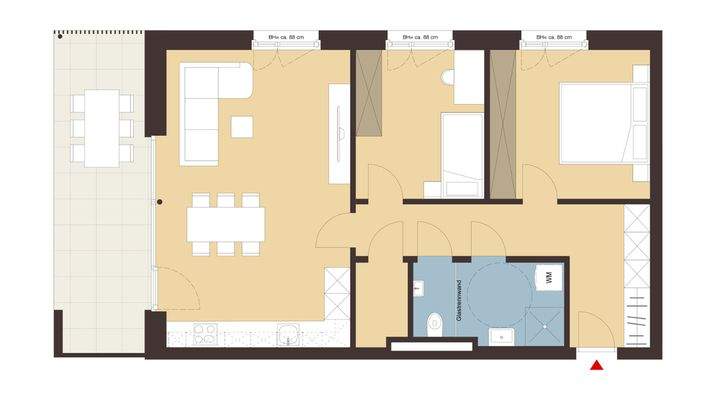 Weidenweg,Dornbirn-Grundriss Whg 04