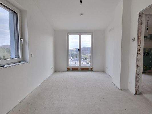 Zimmer 1 mit anschließender Terrasse