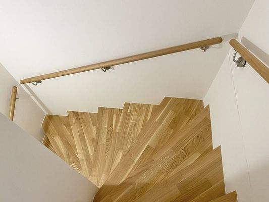 Treppe zur Schlafebene