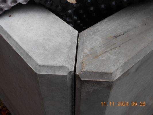 Eckausbildung bei den L-Scheiben