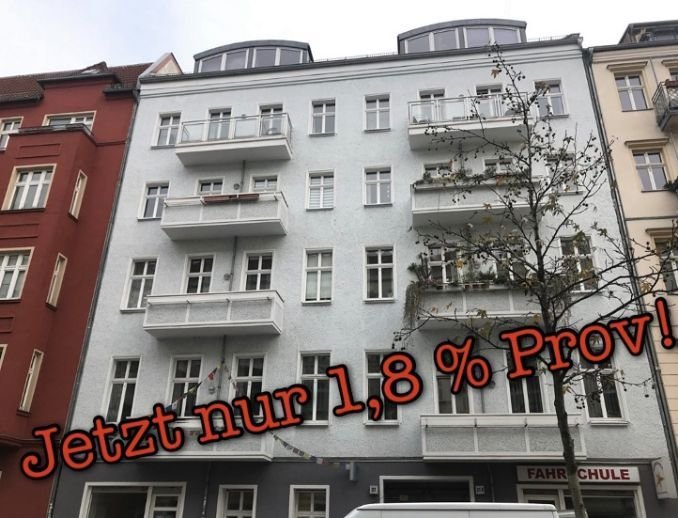 Mainzer Str./ Friedrichshain  - 1,69% Rendite - Jetzt nur 1,8 % Provision!