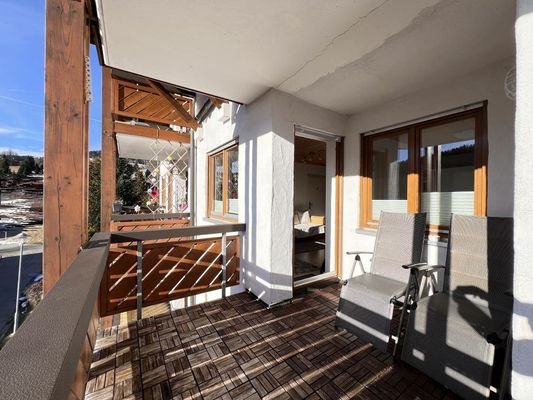 überdeckter Balkon