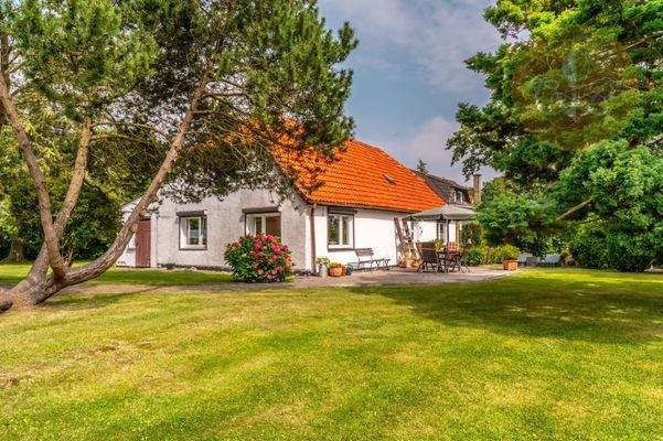 Blick Einfamilienhaus