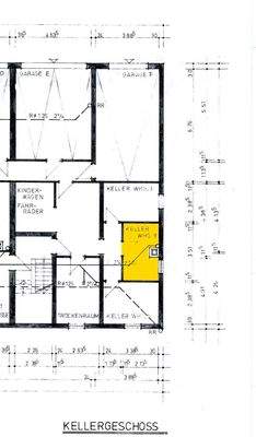 Grundriss Keller