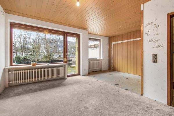 Wohnbereich im Erdgeschoss