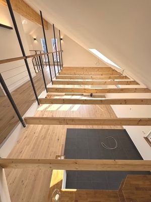Flur OG, Blick ins EG