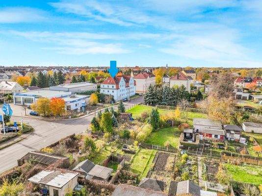 Objekt und Umgebungsbebauung