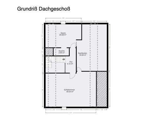 Grundriss Dachgeschoss