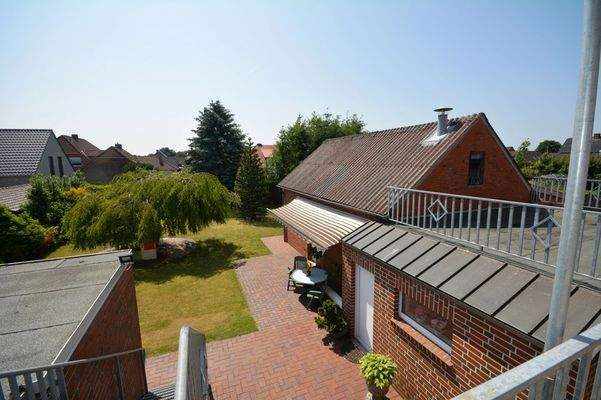 Blick von der Dachterrasse