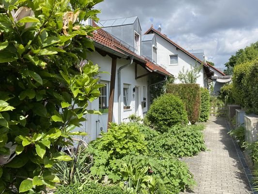 Eingangssituation des Hauses