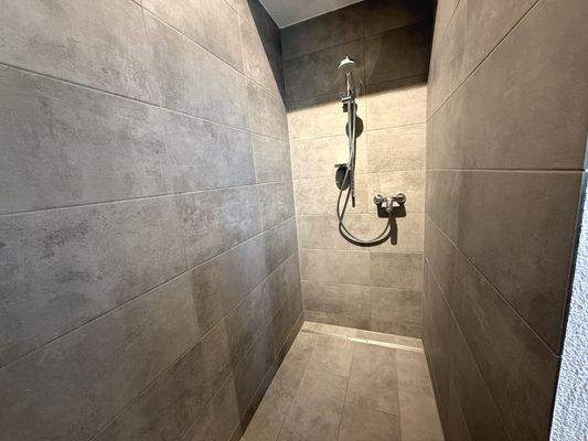 Ebenerdige Dusche