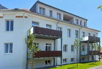 Ansicht der sanierten Zigarrenfabrik 