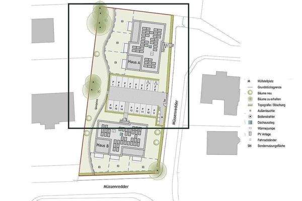 Lageplan Alsterperlen 