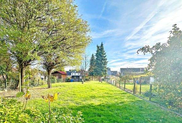 Vorderer Gartenbereich