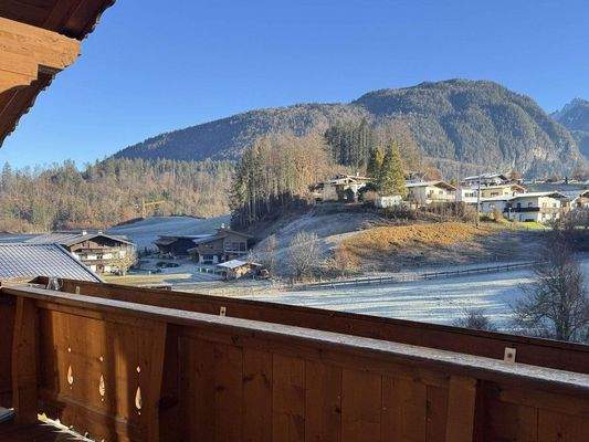 Aussicht Dachgeschoss Wohnung Schwoich ISI Immobil