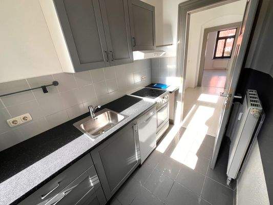 Die Küche, mehr Platz ist nicht