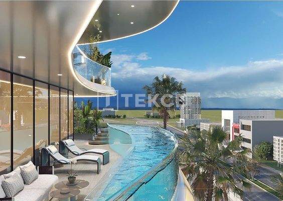 Luxury Apartments with Pools in Jumeirah Village Triangle in Dubai