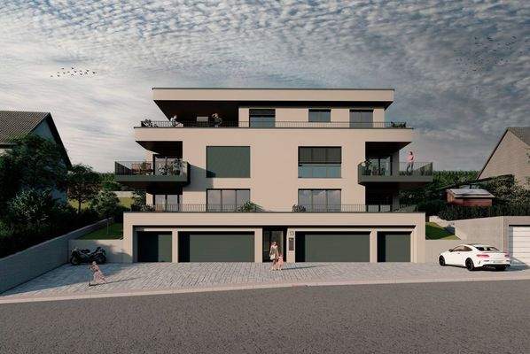 Visualisierung Straßenansicht