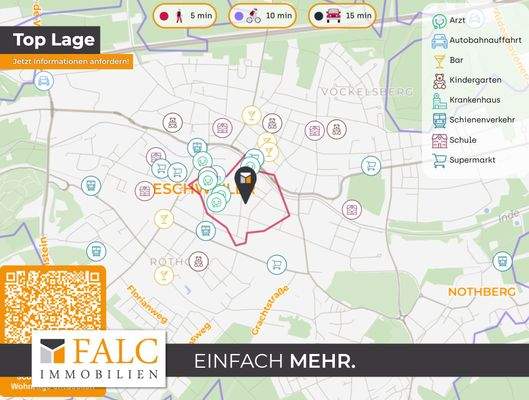 Lageplan Eschweiler Zentrum