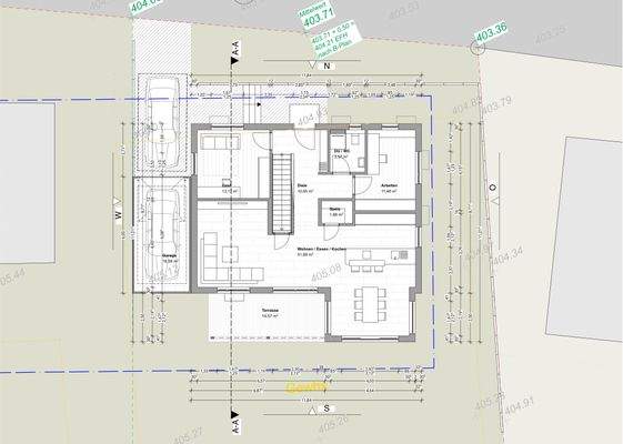 Grundriss Erdgeschoss