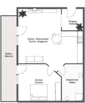 Schweizer - 1. Etage - 2D Floor Plan