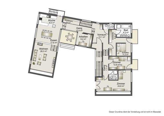 Grundriss Erdgeschoss