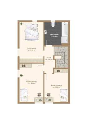 Grundriss Dachgeschoss