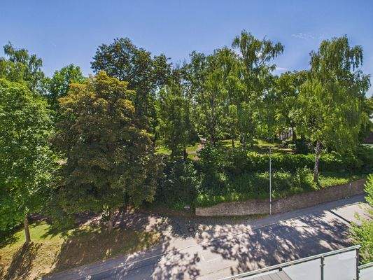 Blick von der Dachterrasse