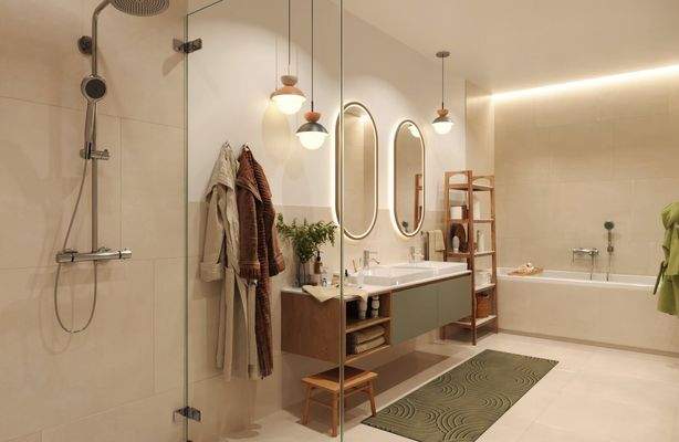 Badezimmer Visualisierung