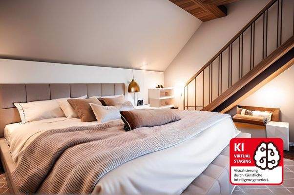 Schlafzimmer (Virtual Staging)