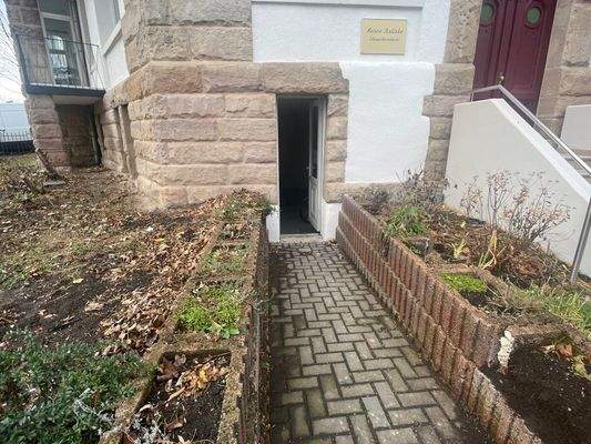 Zugang Fahrradkeller