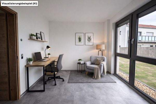 Virtuelles Homestaging Büro,Gästezimmer