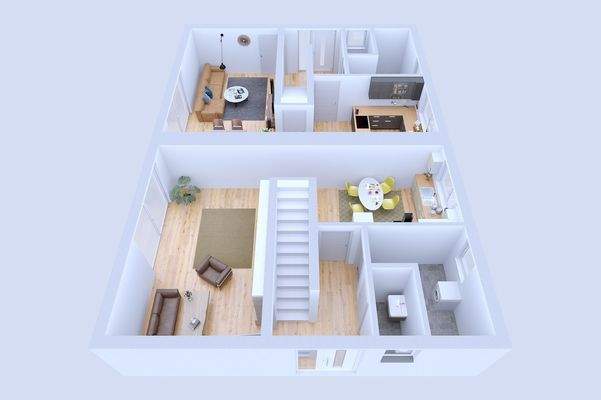 Doppelhaus Naunhof Erdgeschoss links