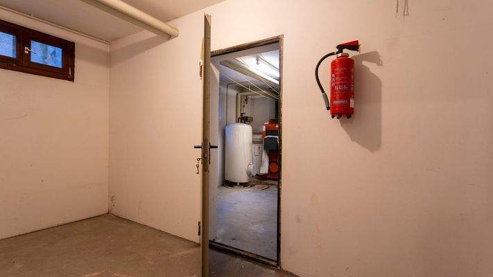 Blick in den Heizraum