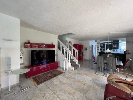 Wohnzimmer und Küche