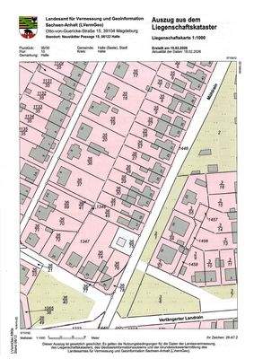 Liegenschaftskarte