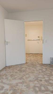 Eingang ohne Fußboden 