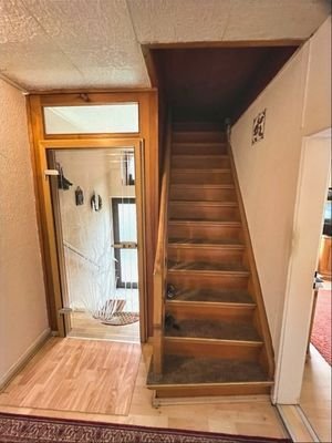 Treppenauf- und Zugang