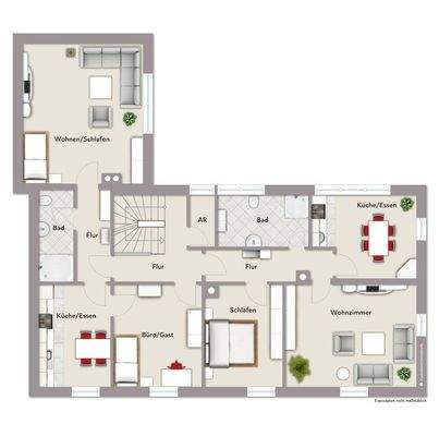 Grundriss Obergeschoss