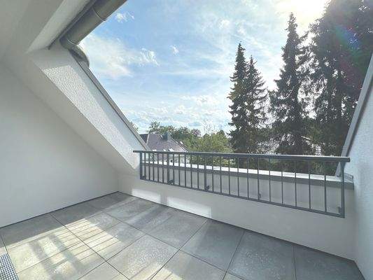 Innenliegender Balkon