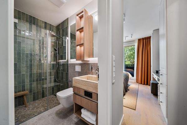 Schlafzimmer II mit Bad en Suite