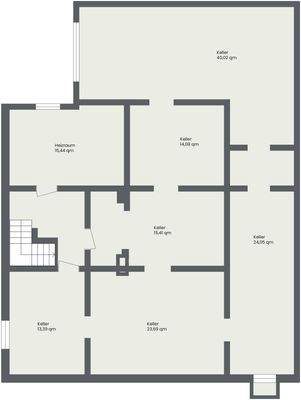 Grundriss UG / Lager