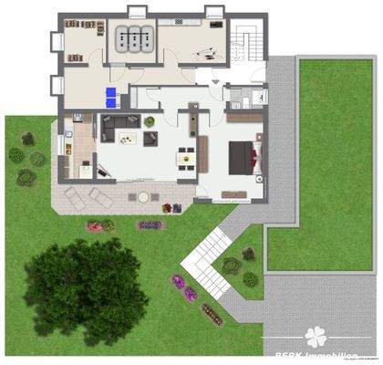 Grundriss Keller - Erdgeschoss