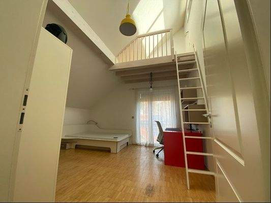 Kinderzimmer mit Schlafempore