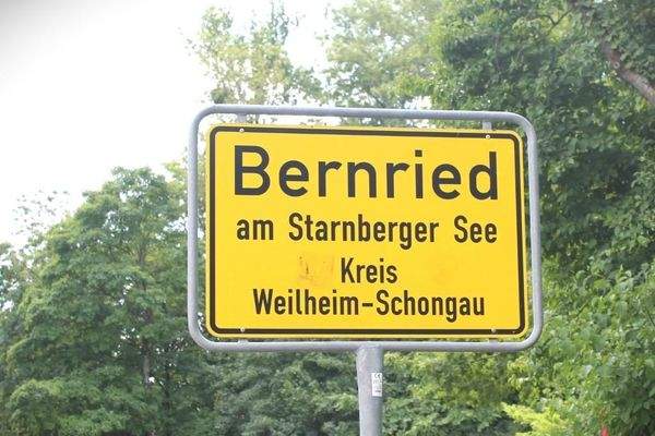 Ortsschild Bernried