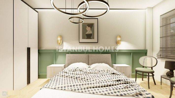 Furnished Whole Apartment Building in Istanbul with 5 Floors