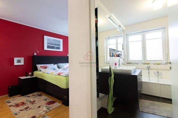 Schlafzimmer 1 mit Bad en suite