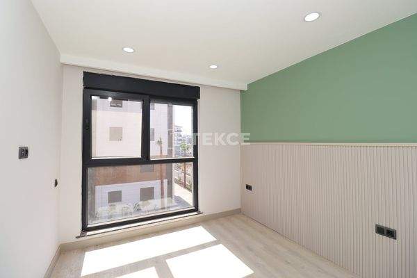 Flats with a Pool and Underfloor Heating in Antalya Kepez